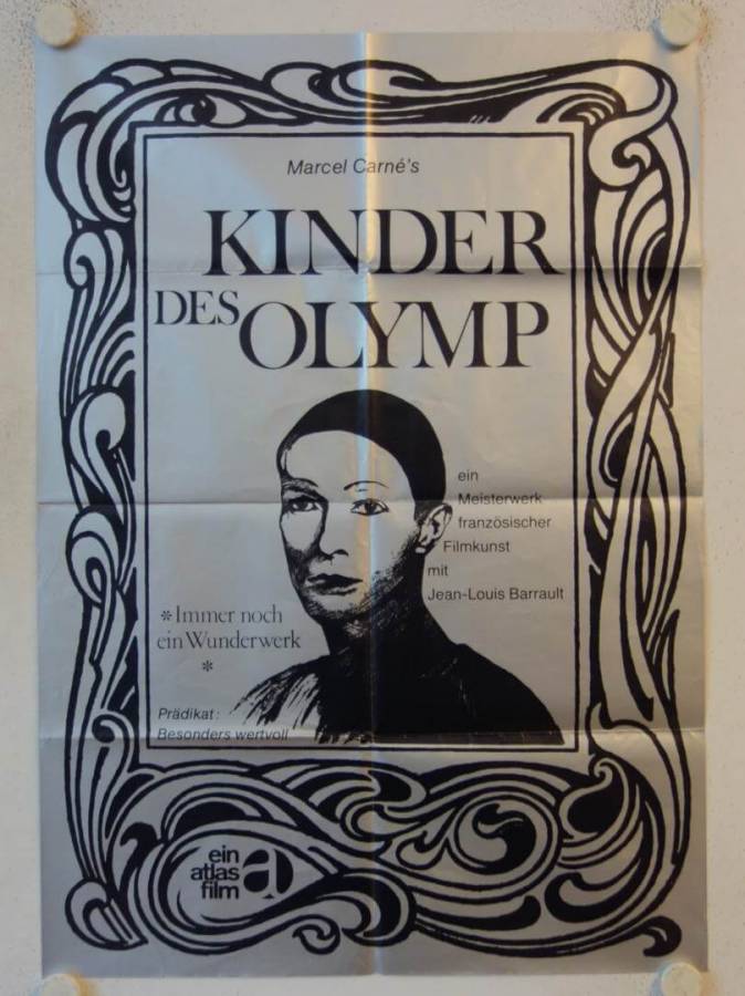 Les Enfants du Paradis re-release german movie poster